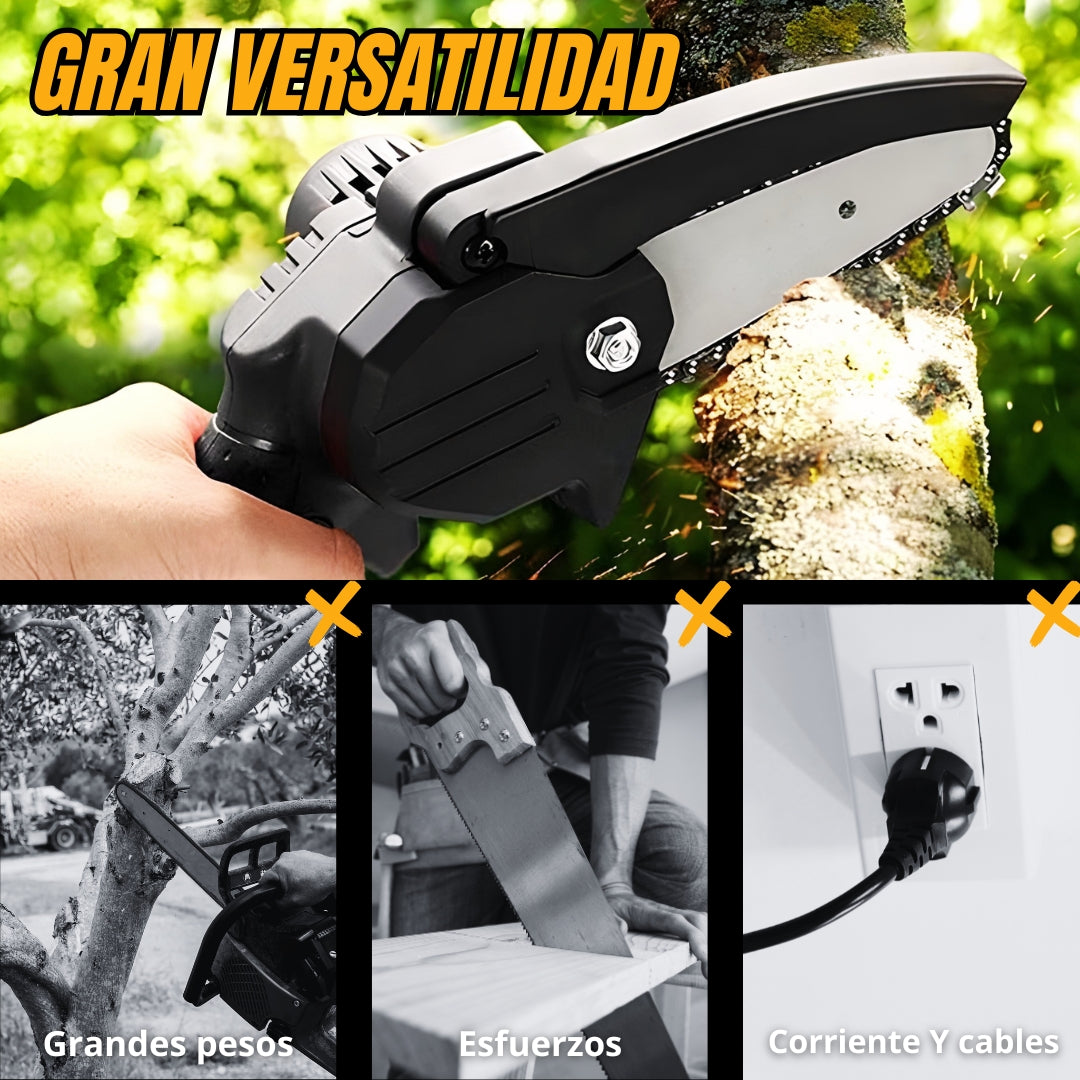SERRAMAX Motosierra sin cables.