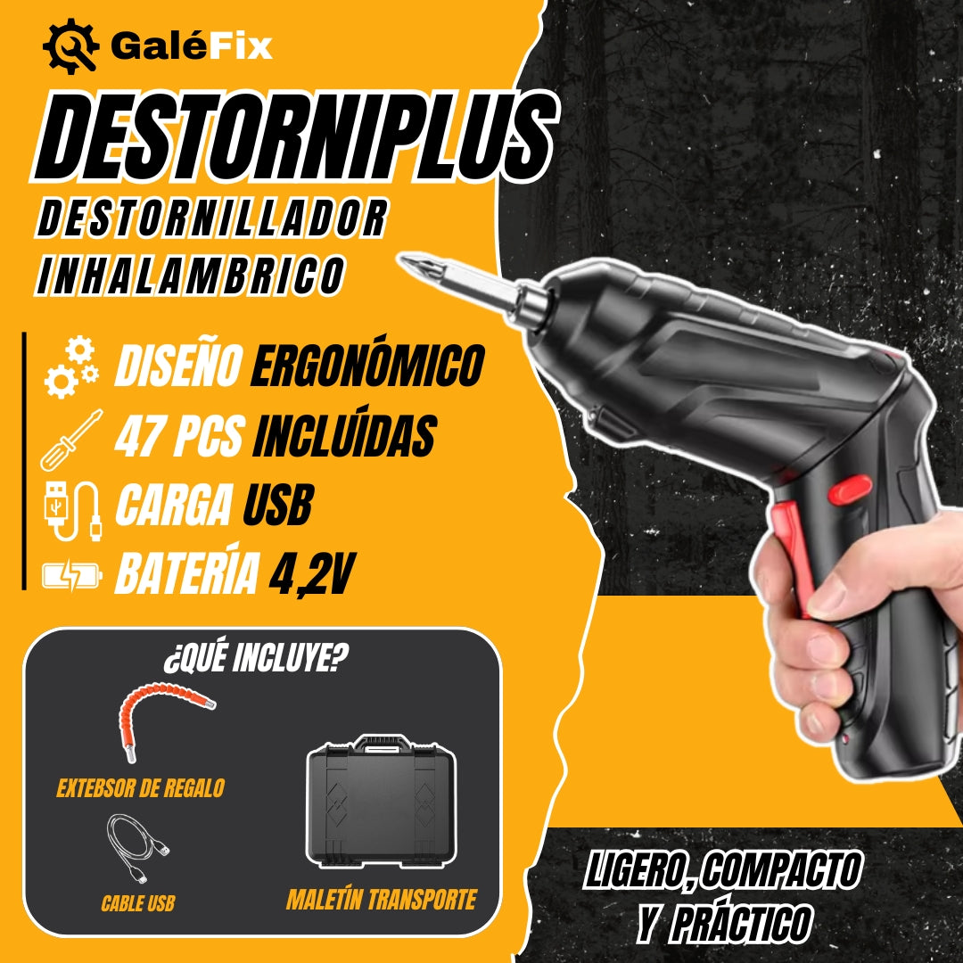 MALETIN DESTORNILLADOR ELECTRICO 47PCS